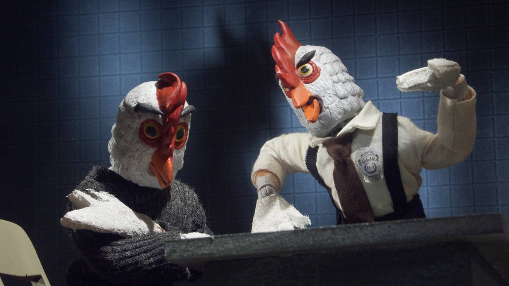 Robot Chicken Police Still Wallpaper