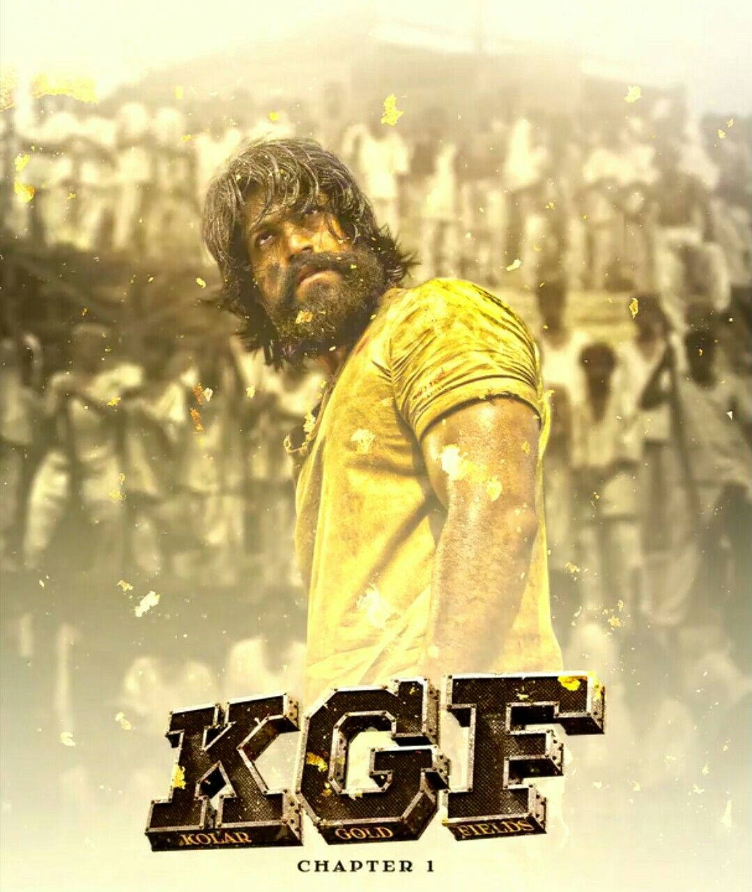 Rocky Bhai Kgf Film Wallpaper