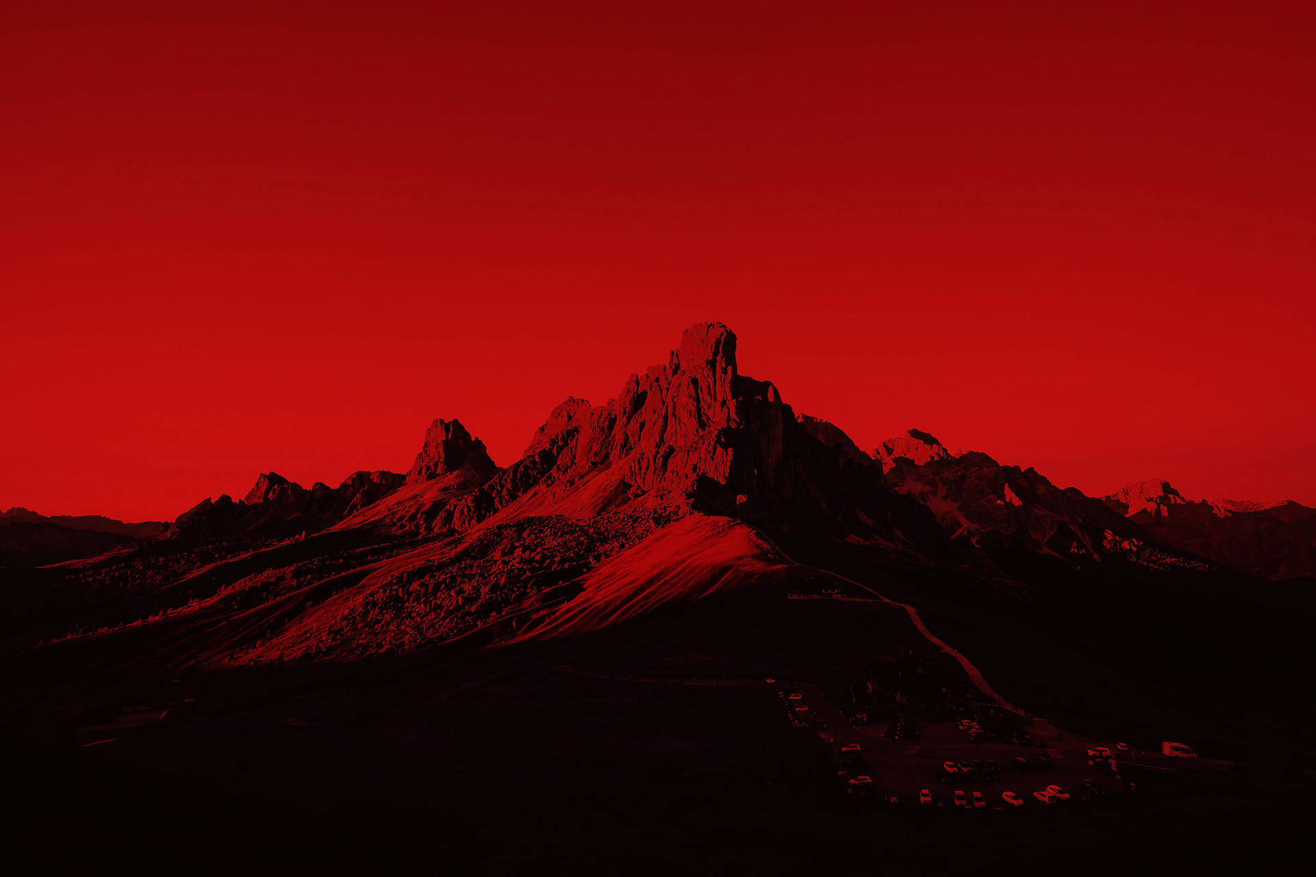 Rocky Red Mountain Wallpaper | WallpapersOK