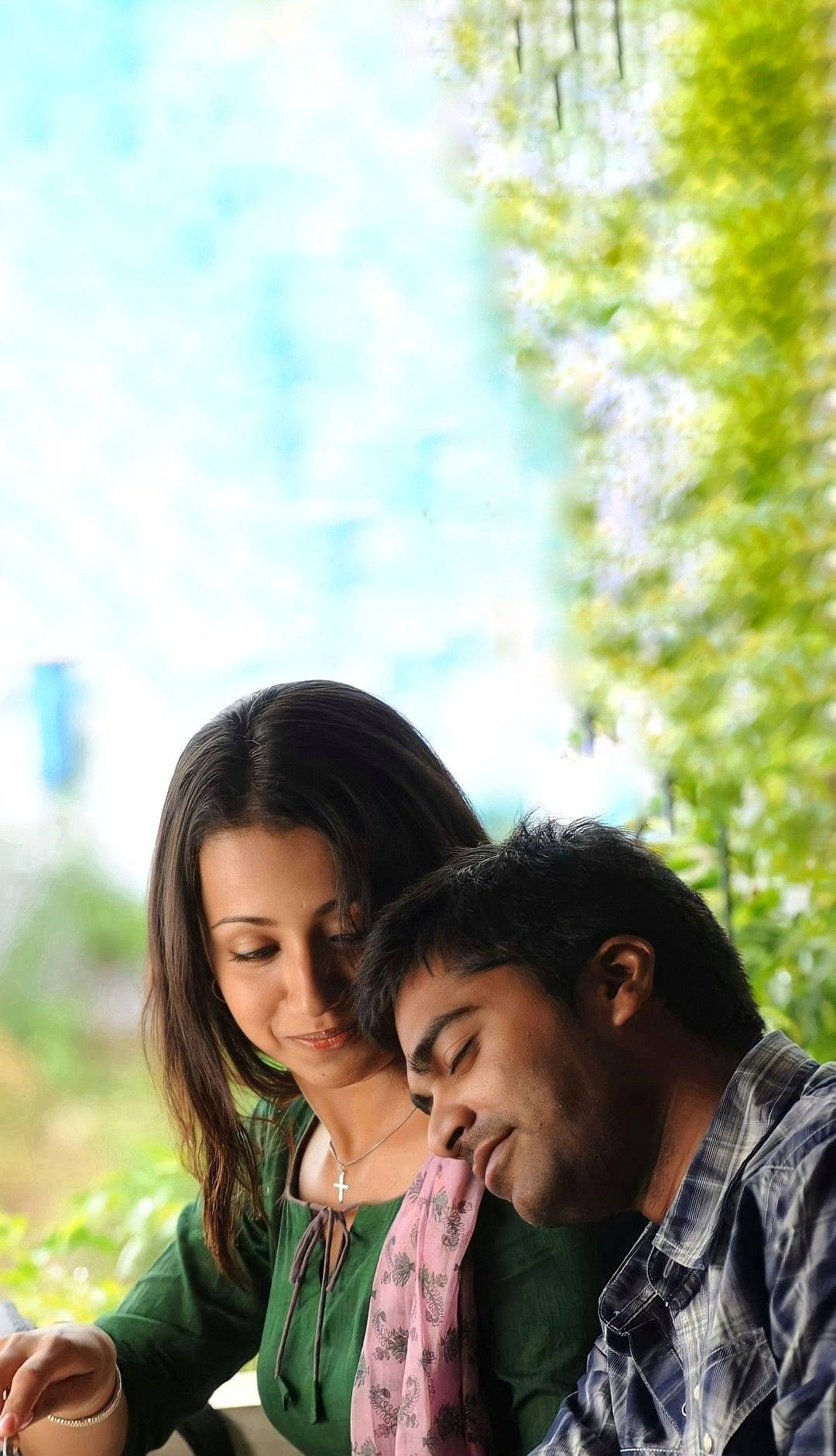 Romantic Still From Vinnaithandi Varuvaya In Hd Wallpaper