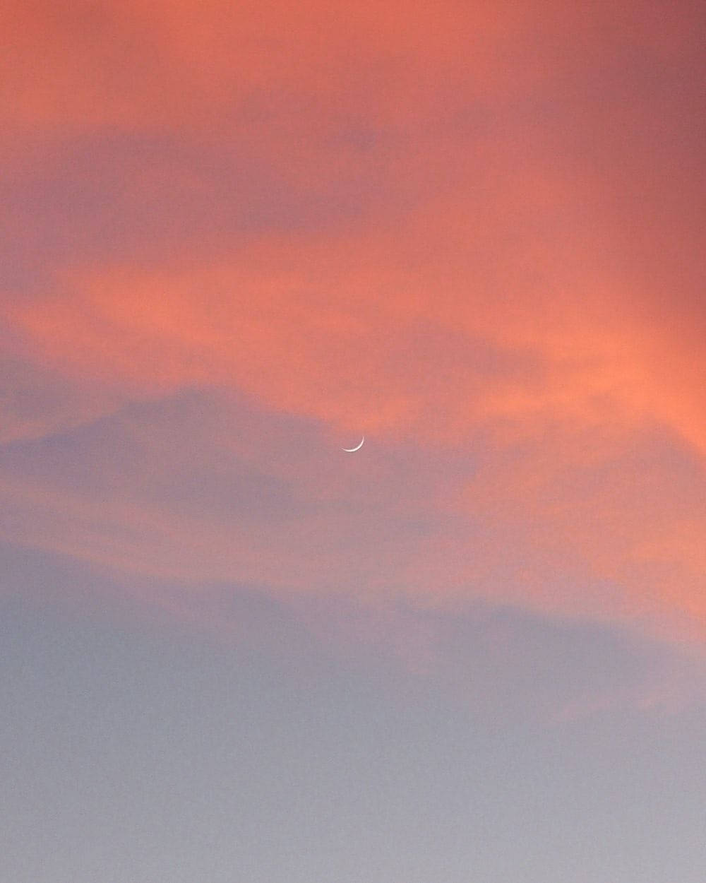 Rose Gold Tumblr Crescent Moon Wallpaper