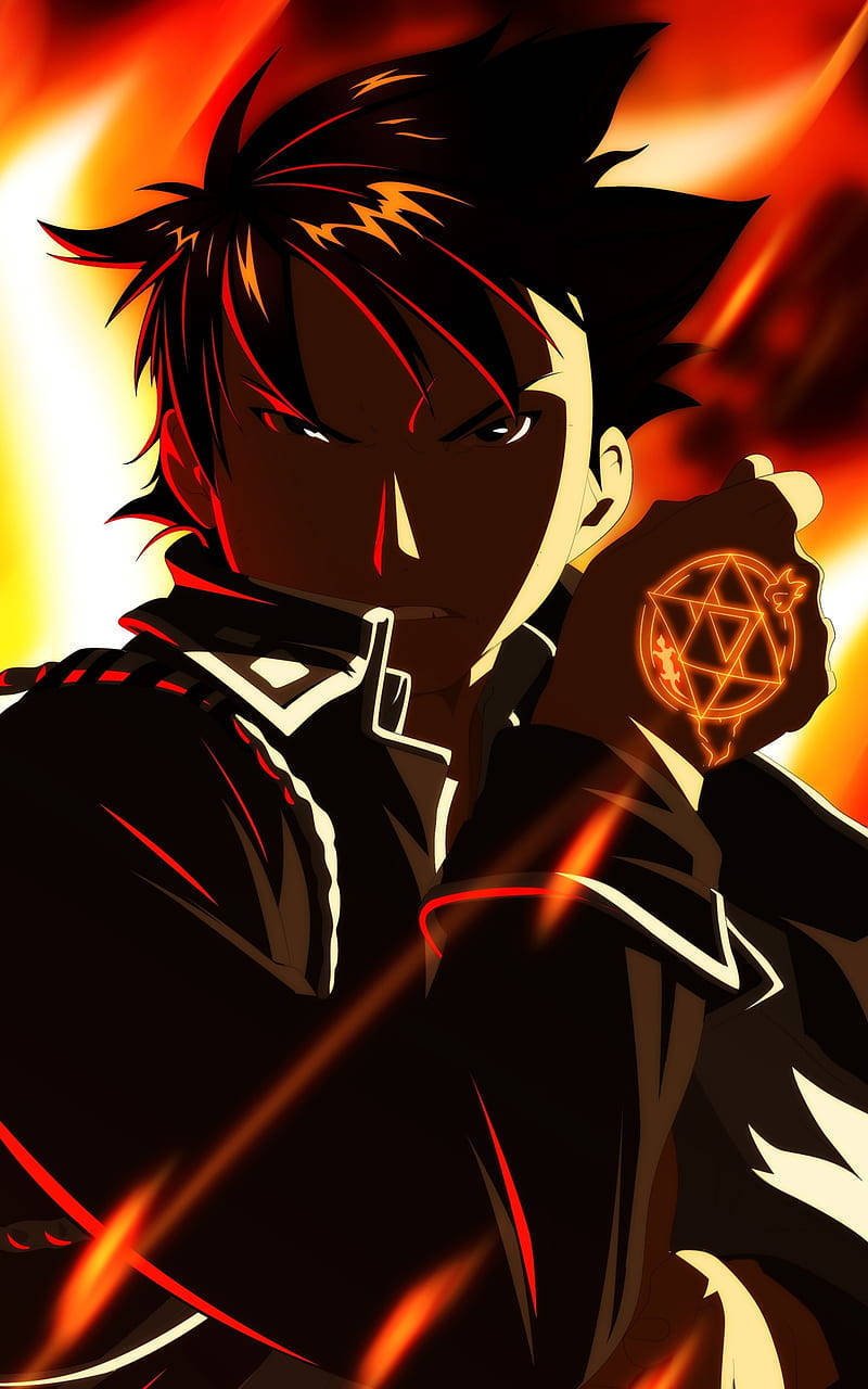 Roy Mustang Anime Profile Wallpaper