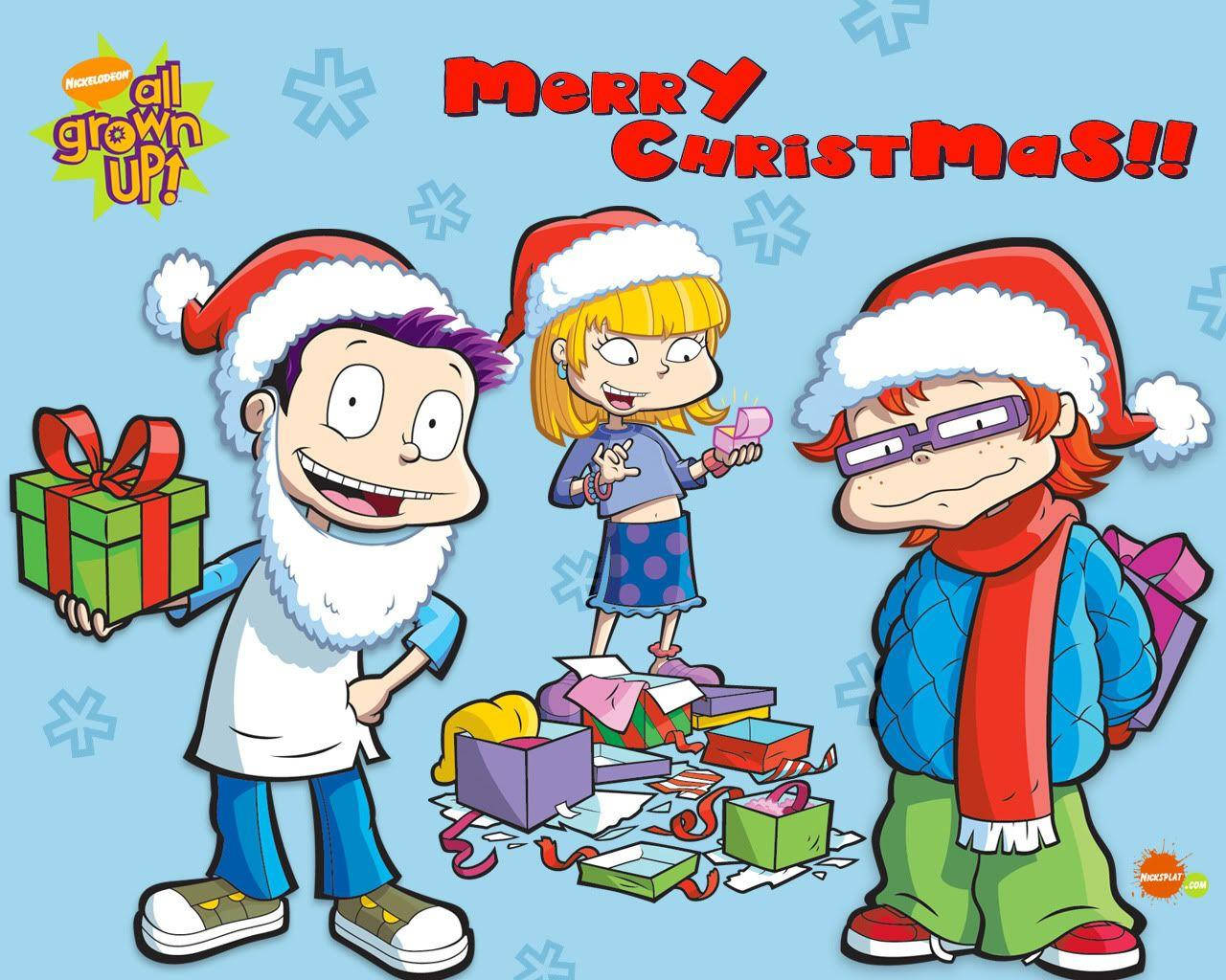 Rugrats Christmas Grown Up Wallpaper