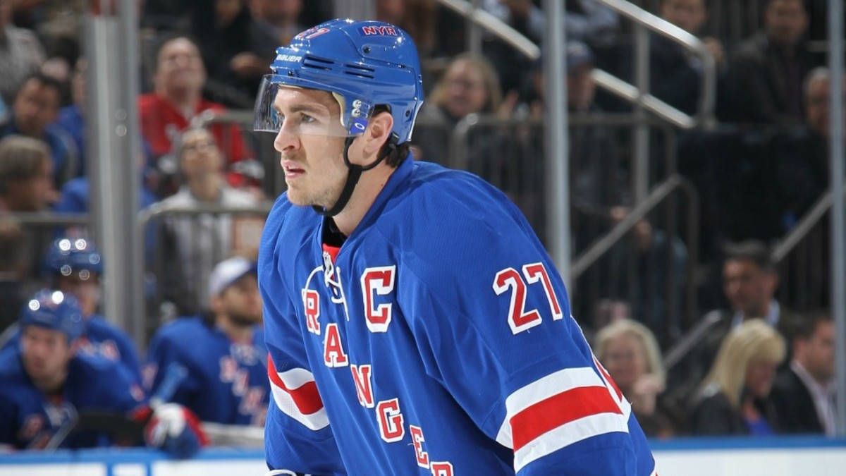 Ryan Mcdonagh New York Rangers Vs. Buffalo Sabres Wallpaper