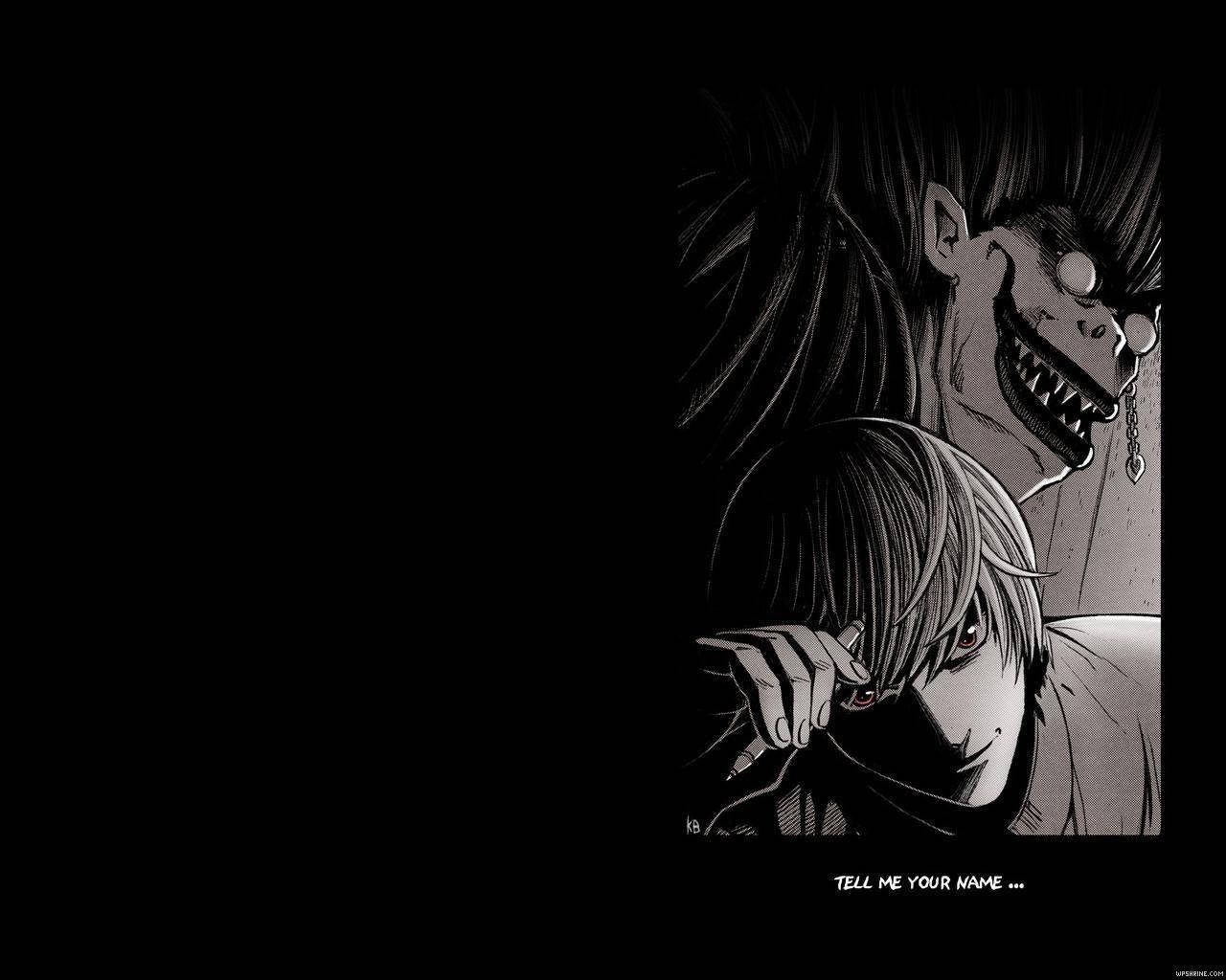 Ryuk And Light Yagami Wallpaper