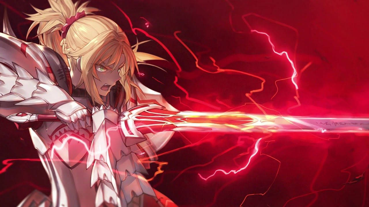 Saber Of Red Fate Aprocrypha Wallpaper