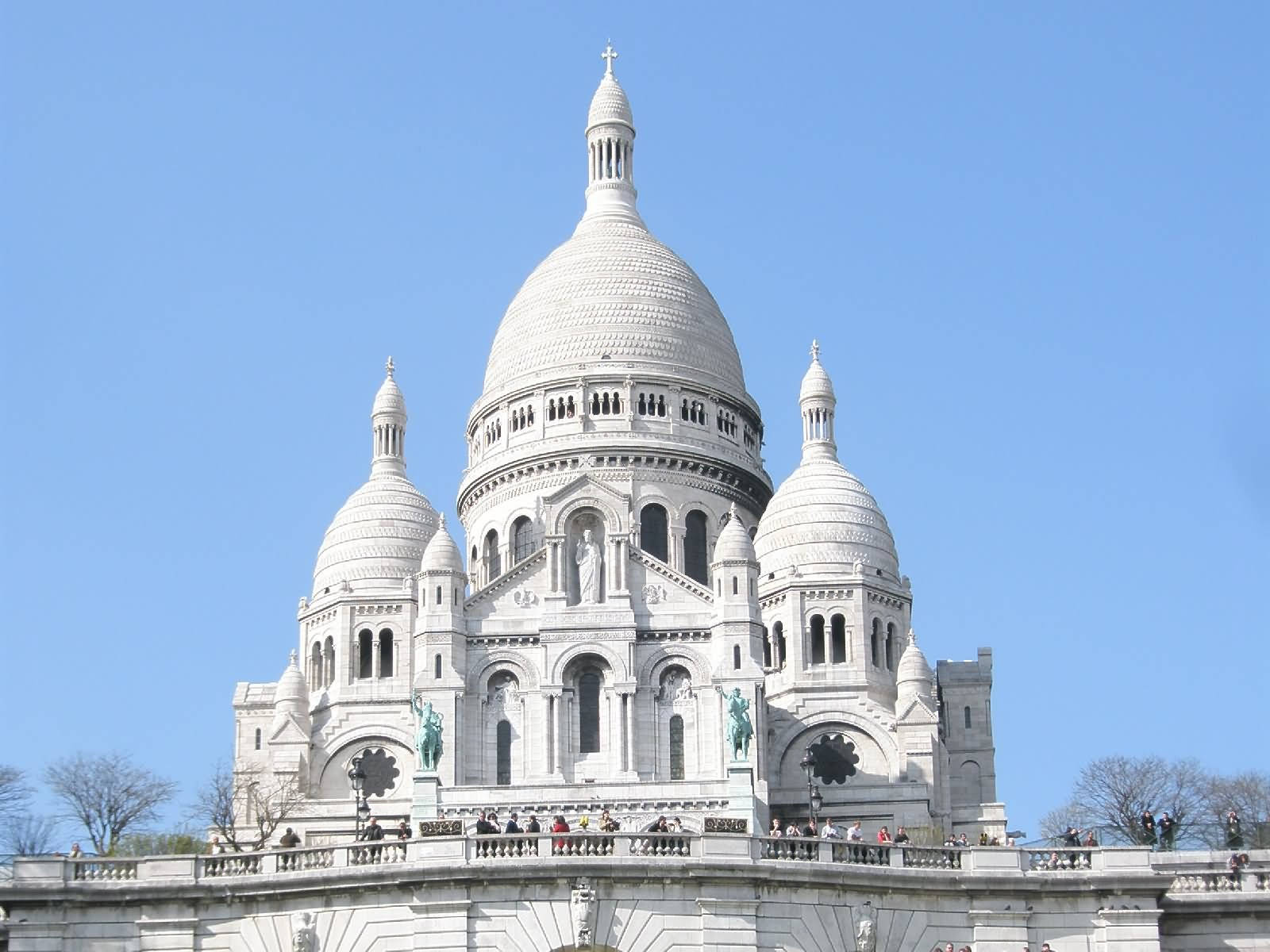 Sacre Coeur Basilica Observation Platform Wallpaper