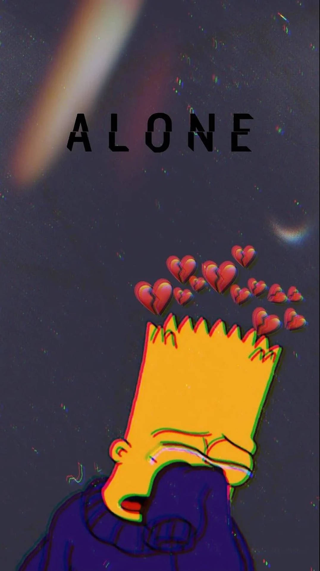 Bart simpson sad wallpaper discount