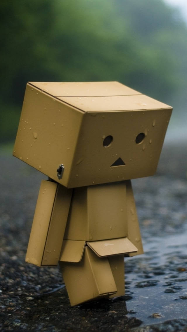 Sad Danbo Iphone Wallpaper