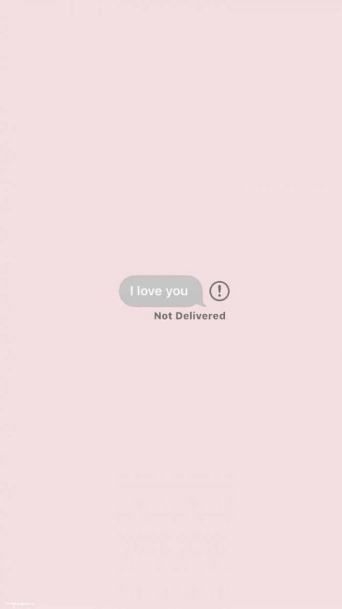 Sad I Love You Iphone Wallpaper