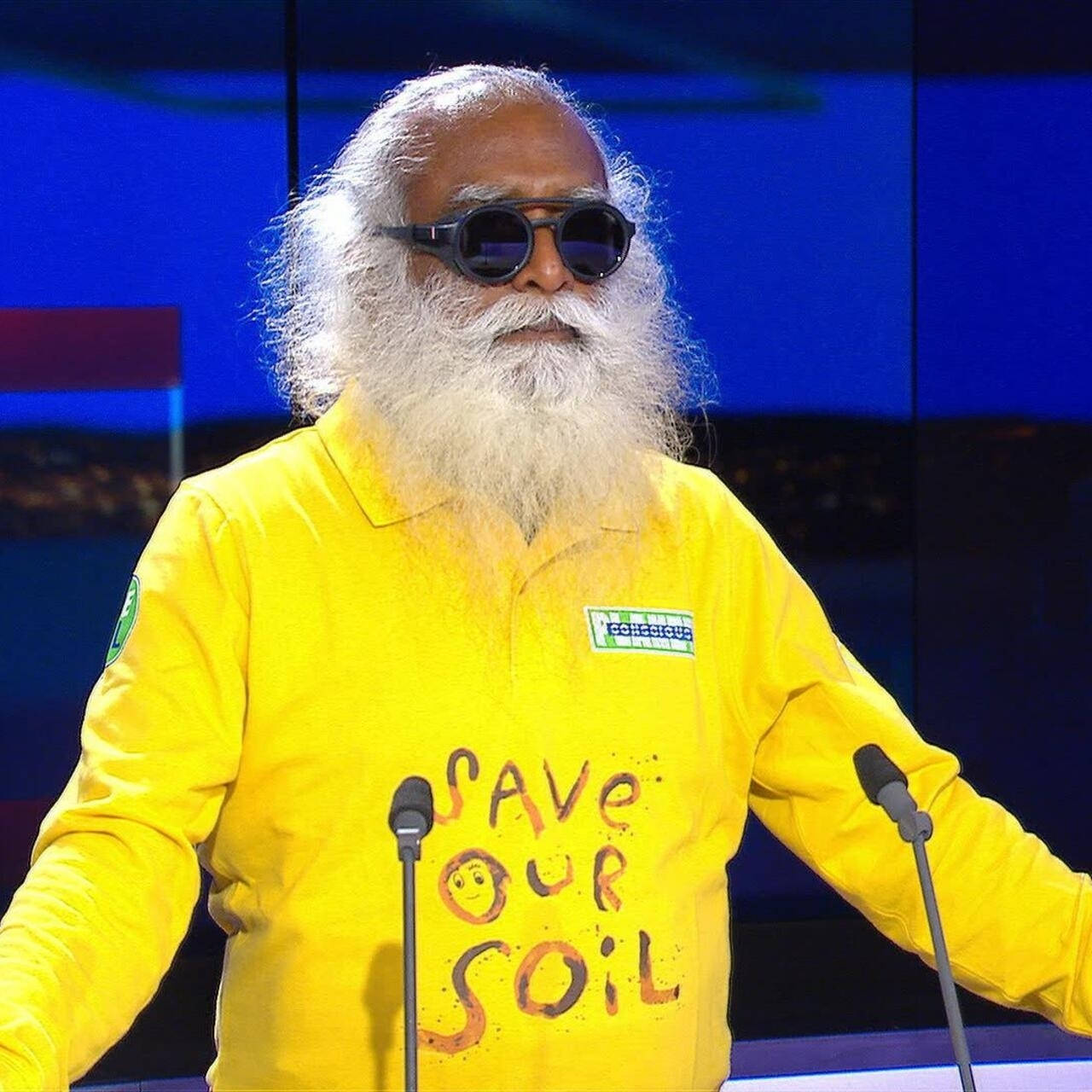 Sadhguru Save Our Soil Shirt Wallpaper