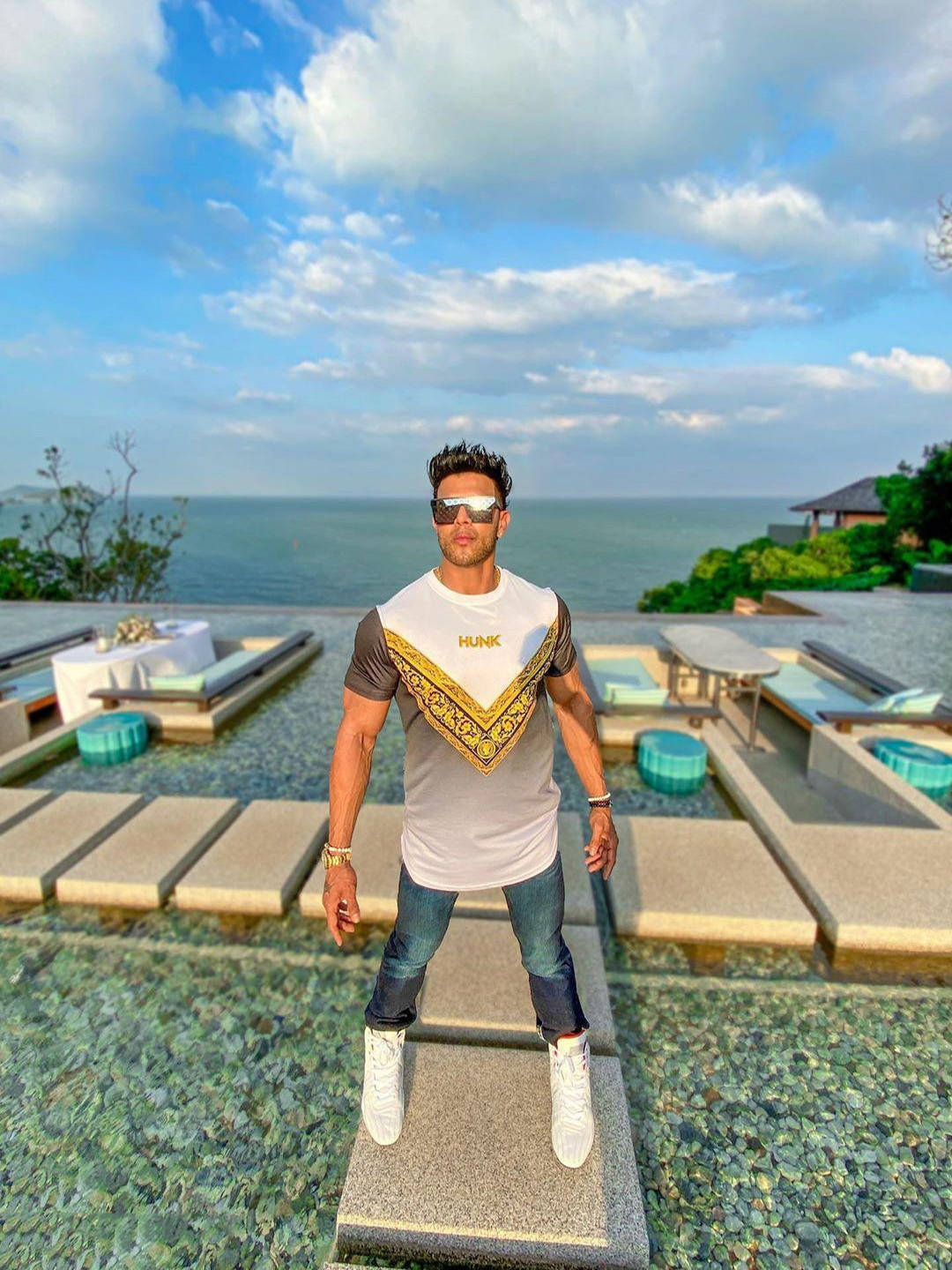 Sahil Khan In Sri Panwa Phuket Wallpaper