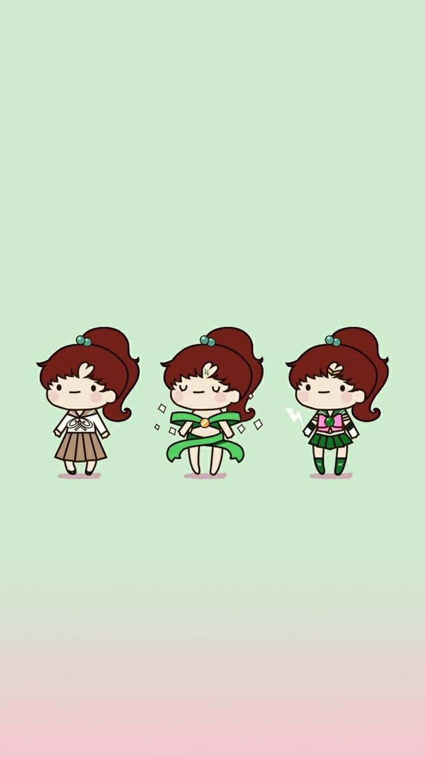 Sailor Jupiter - Courage, Tenacity And Strength. Wallpaper