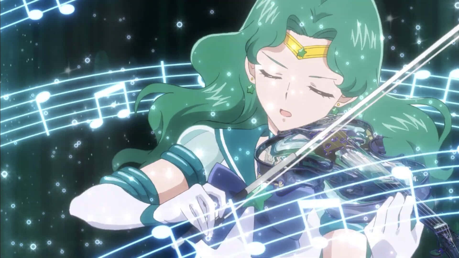 Sailor Neptune, Guardian Of Deep Sea Wallpaper