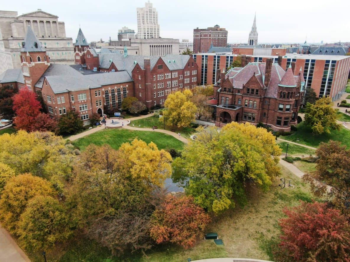 Saint Louis University Historical Founding Grounds Wallpaper