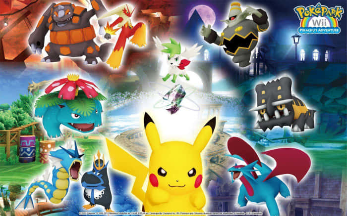 Salamence Pokemon Wii Wallpaper