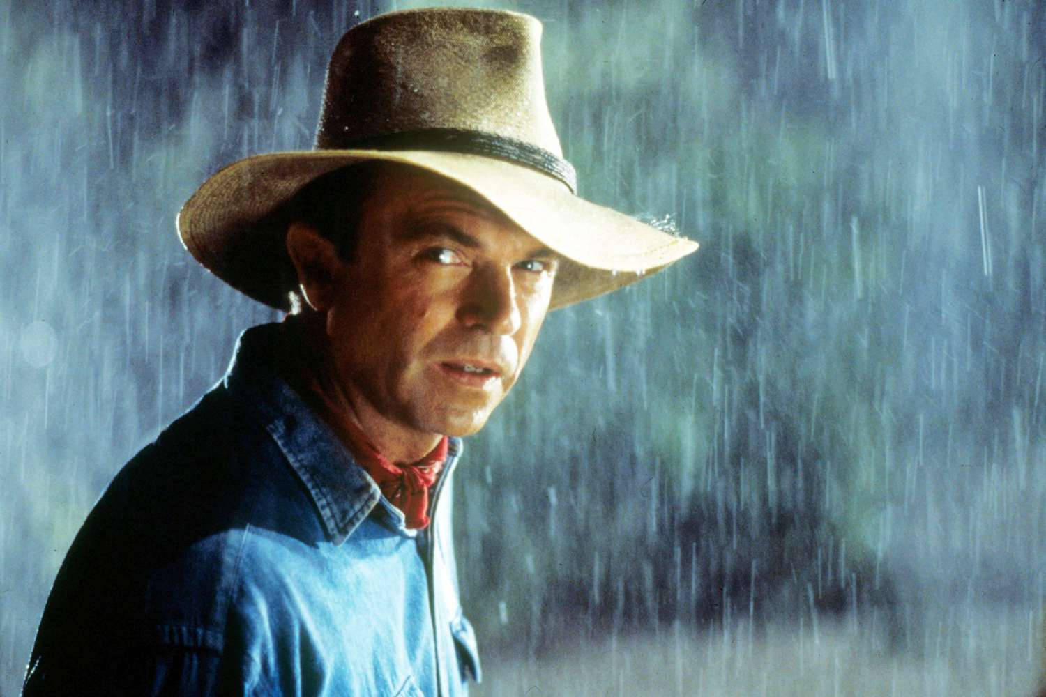 Sam Neill Jurassic Park Film Still Wallpaper