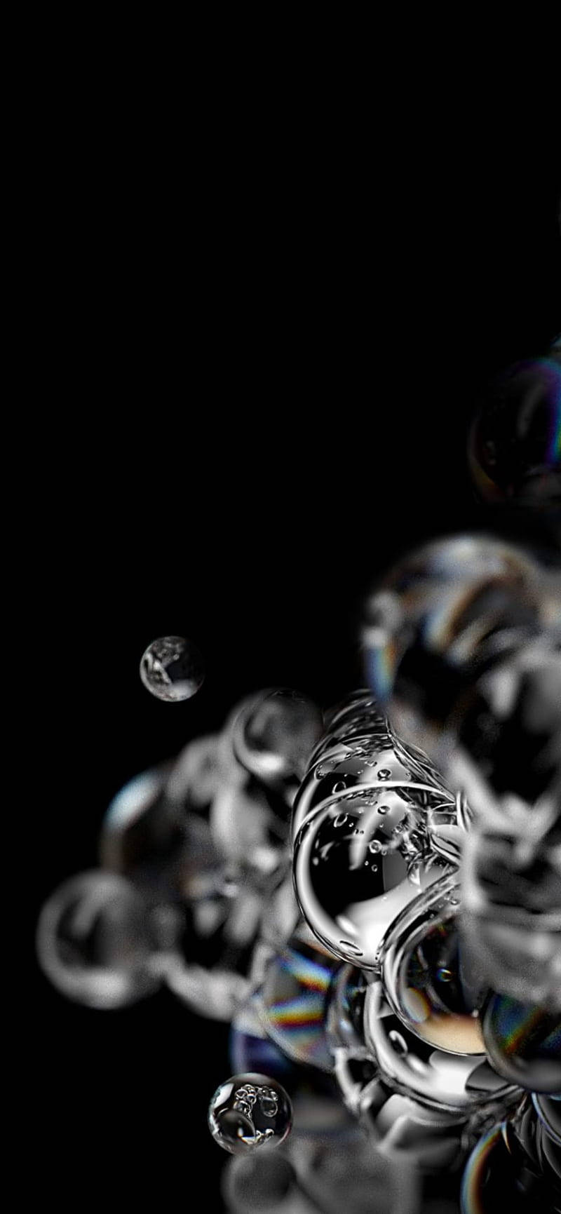 Samsung Galaxy S20 Bubbles Wallpaper