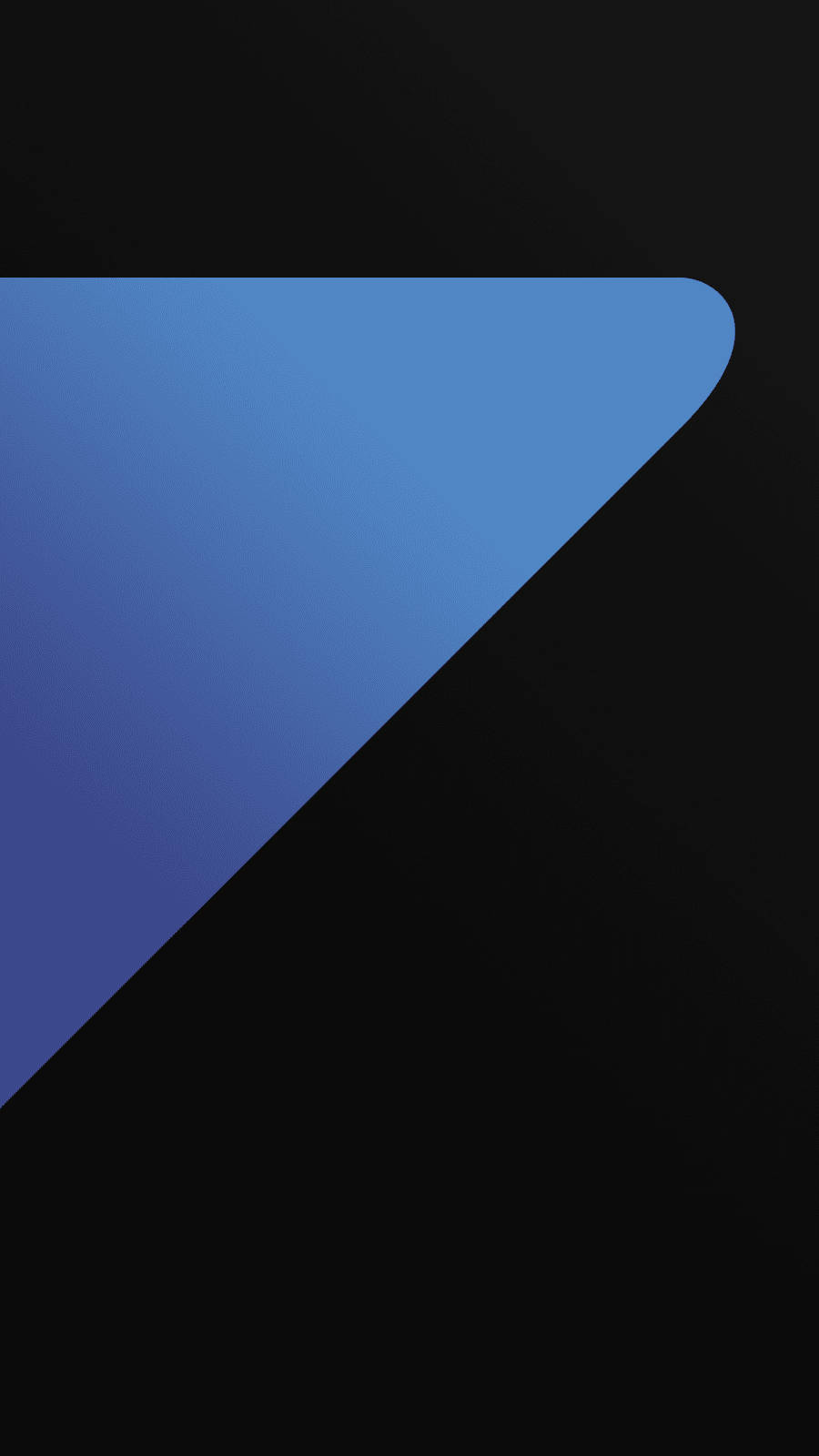 Samsung Galaxy S7 Edge Pale Blue And Black Wallpaper