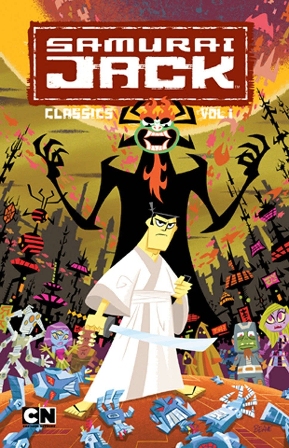 Samurai Jack Classics Comic Book Wallpaper