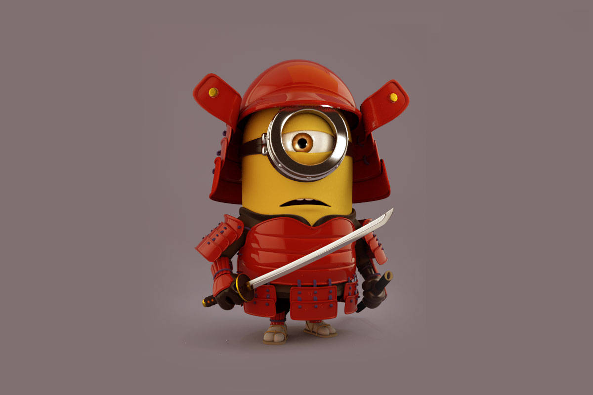 Samurai Minion Despicable Me 2 Wallpaper