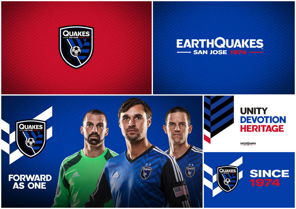 San Jose Earthquakes Logo Compilations Wallpaper