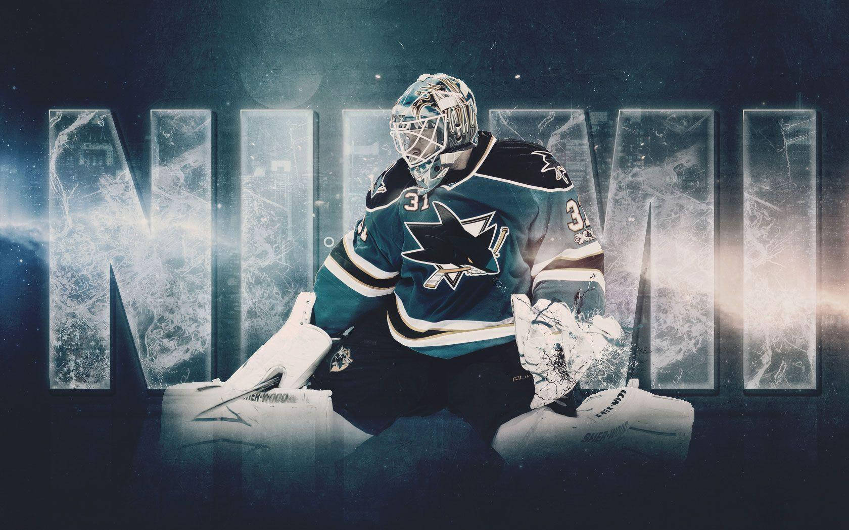 San Jose Sharks Antti Niemi Wallpaper