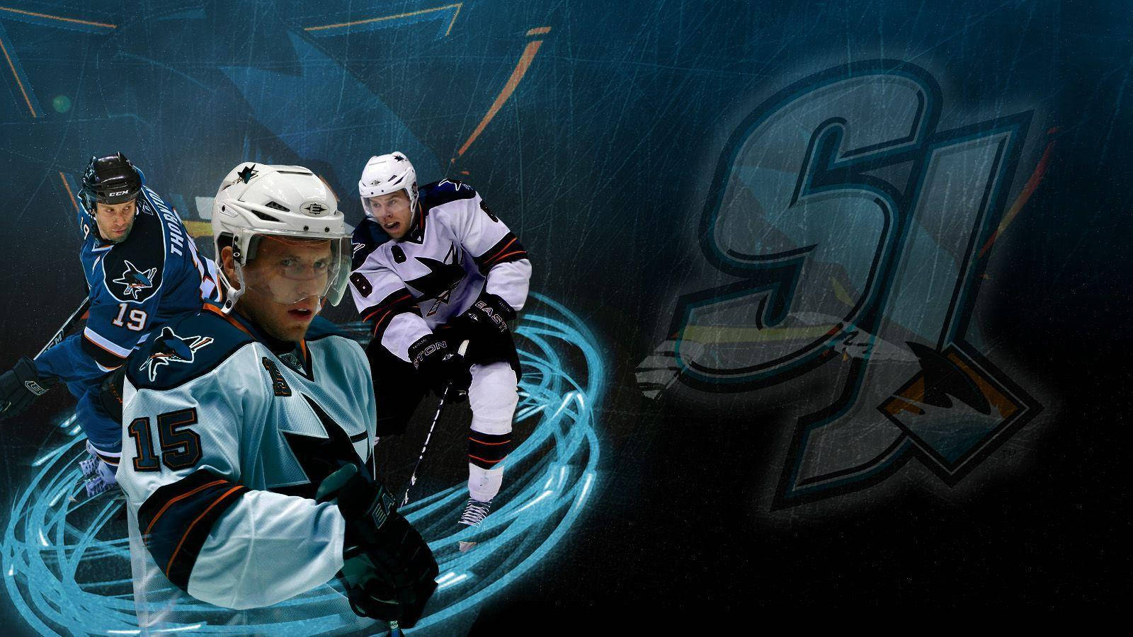 San Jose Sharks Star Players Wallpaper