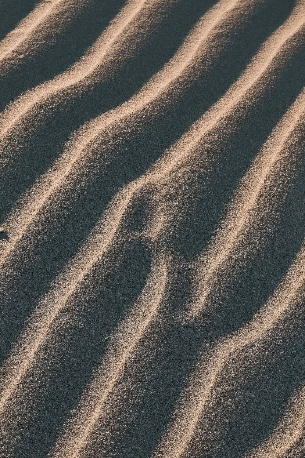 Sand Waves For Neutral Background Wallpaper