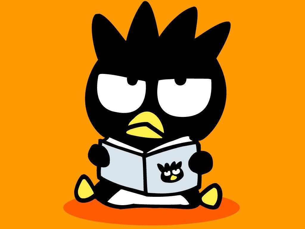 Sanrio Character Badtz Maru With Book Wallpaper