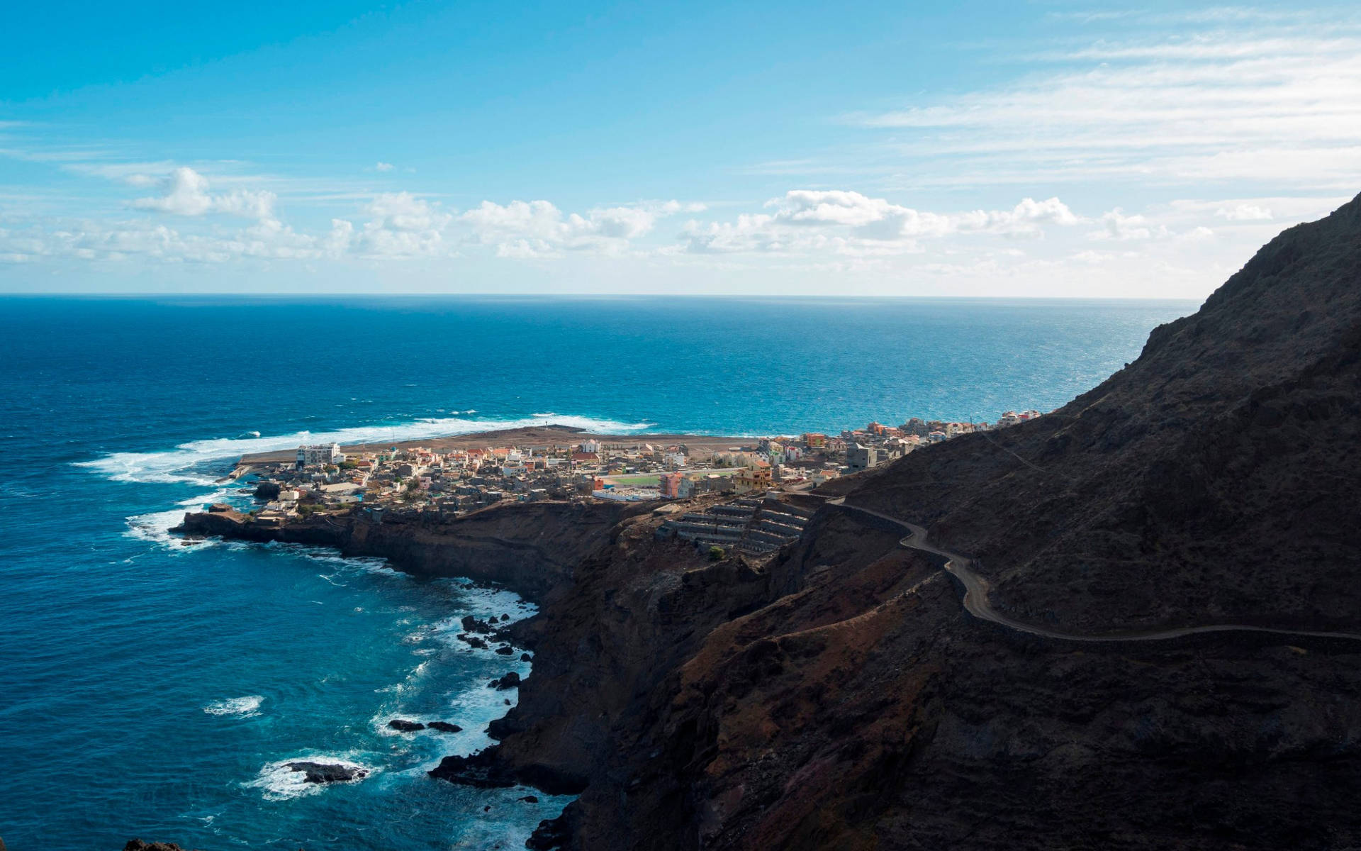 Santo Antão Island In Cape Verde Wallpaper