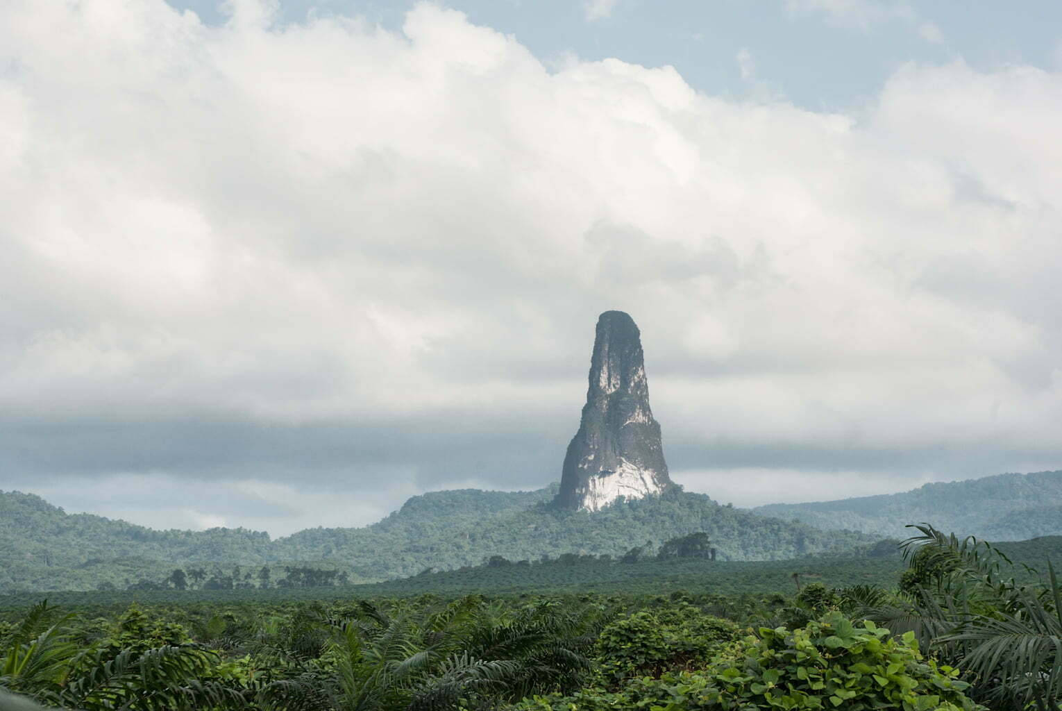 Sao Tome And Principe Mountain Peak Wallpaper