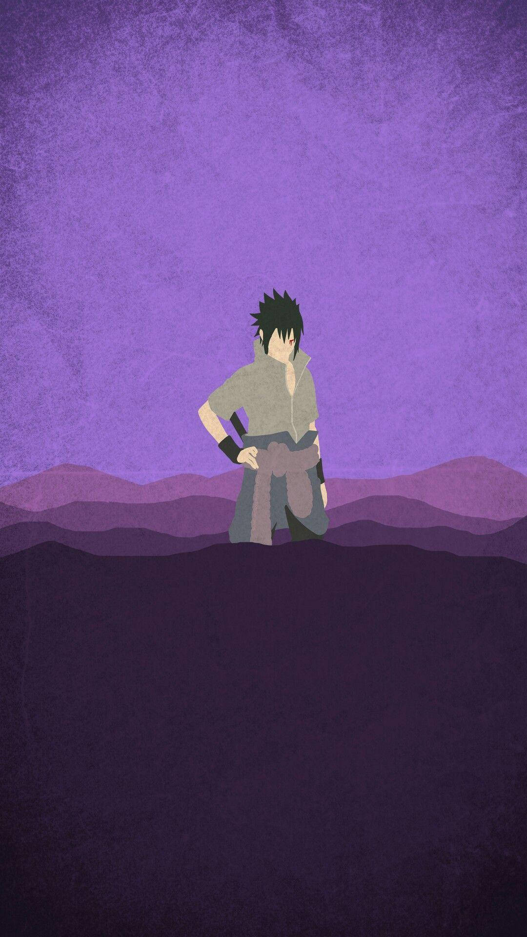 Sasuke Naruto Iphone Anime Vector Art Wallpaper