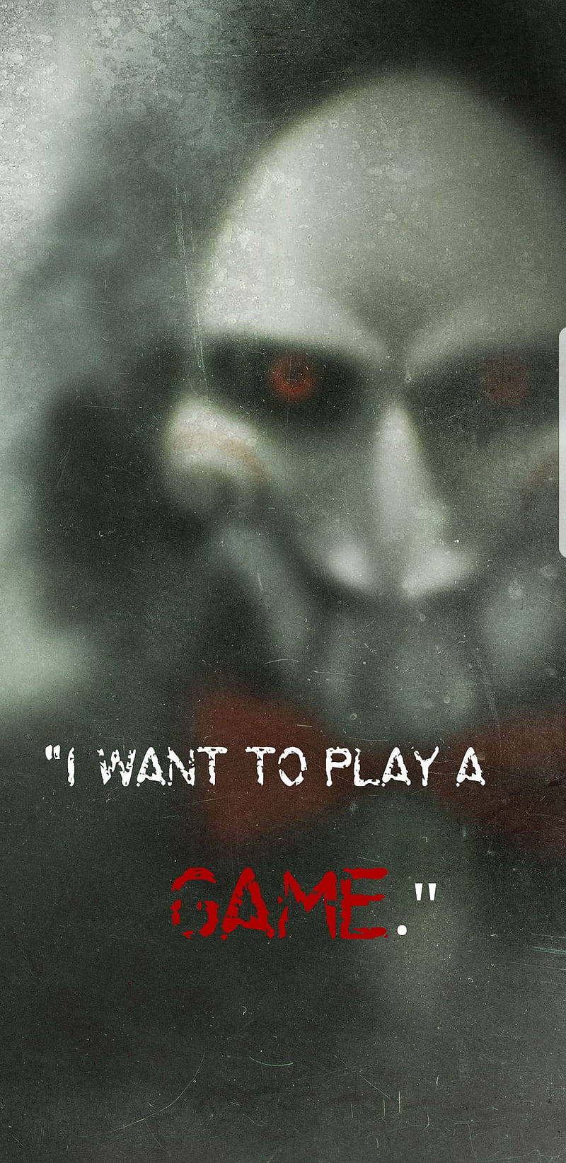 Saw Game Horror Phone Wallpaper