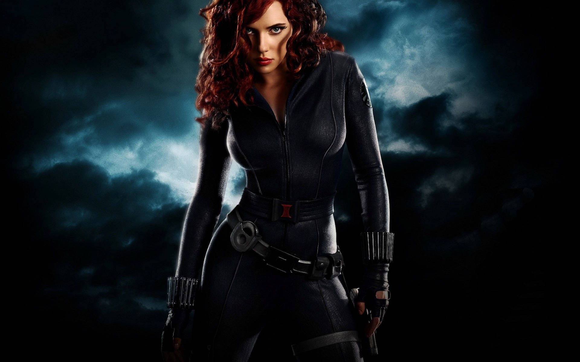 Scarlet Johanson Is Back As Black Widow In The Eponymous 2020 Action Movie Wallpaper