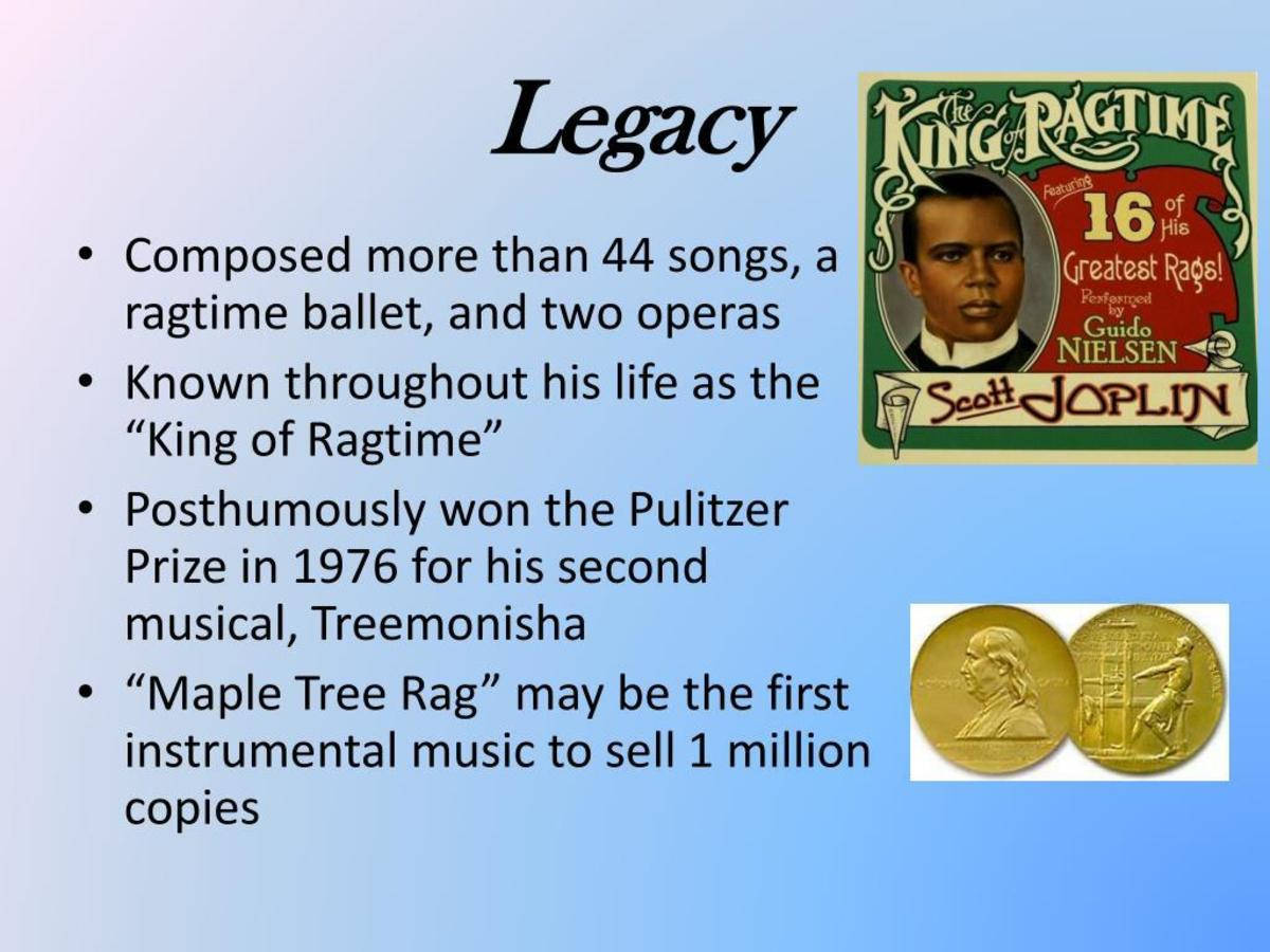 Scott Joplin Presentation Slide Wallpaper