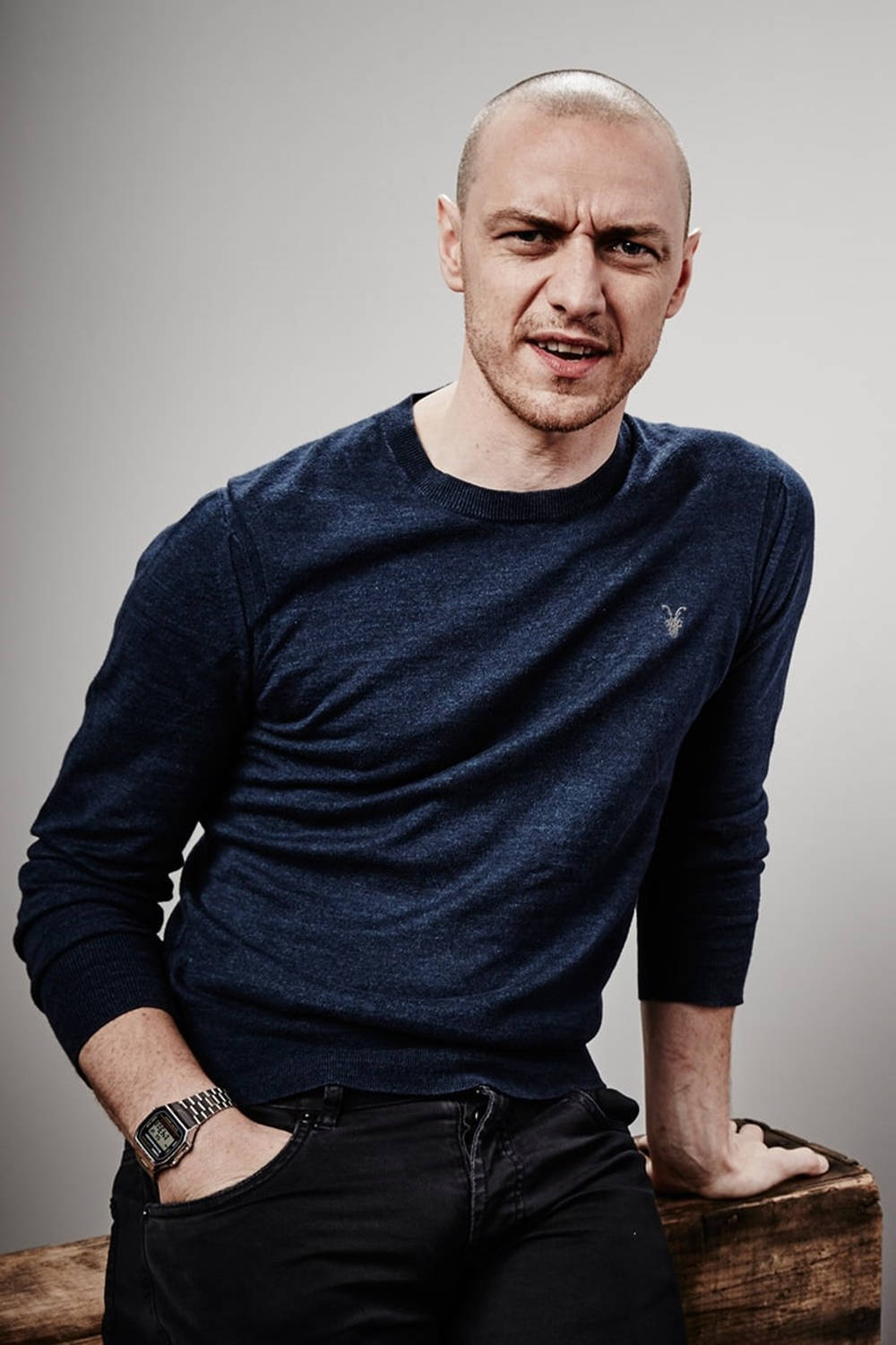 Scottish Actor James Mcavoy Photoshoot By Maarten De Booer Wallpaper