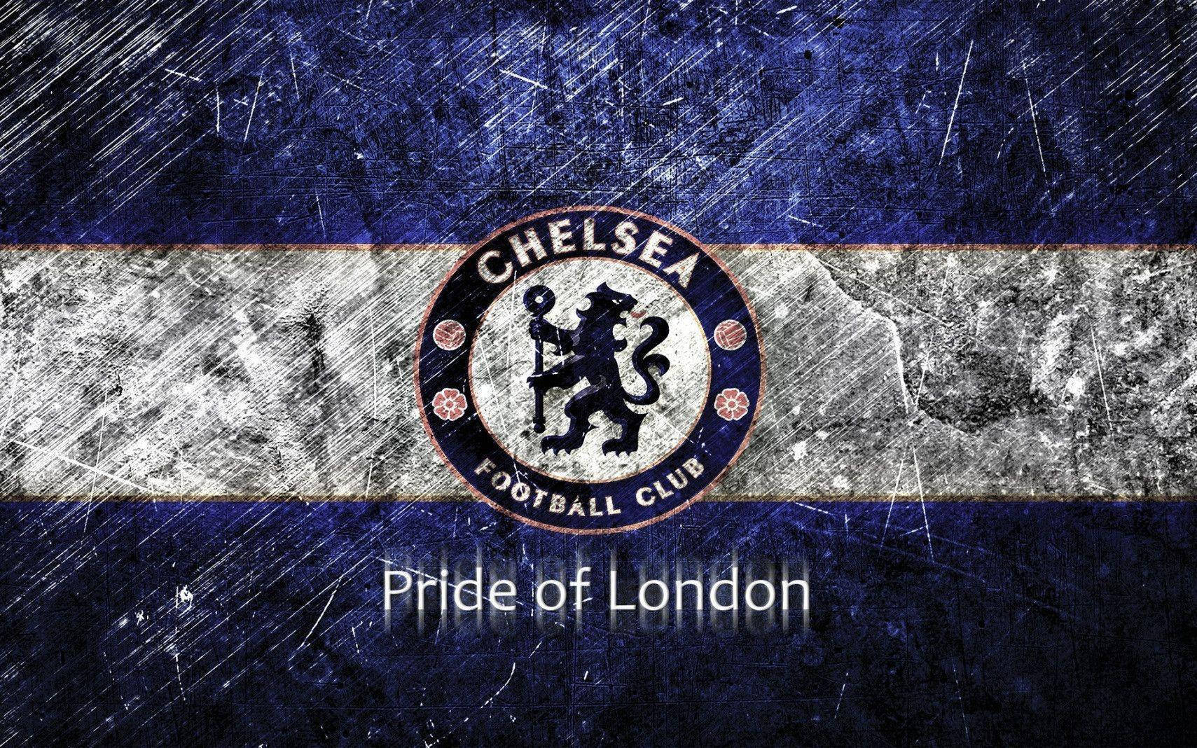 Scratch Chelsea Fc Logo Wallpaper