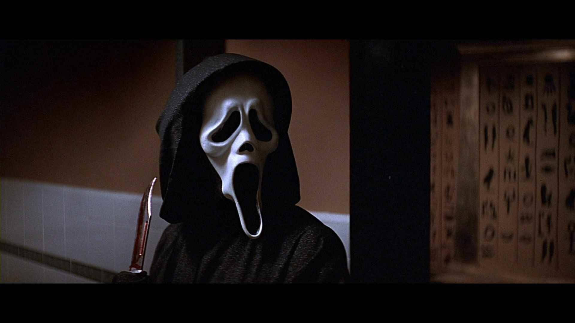Scream White Mask Wallpaper