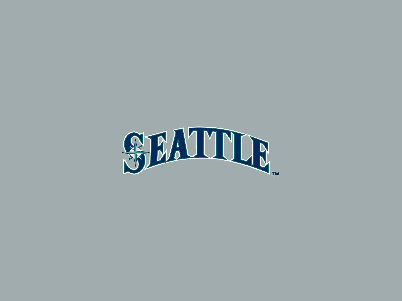 Seattle Mariners Dark Navy-blue Logo Wallpaper