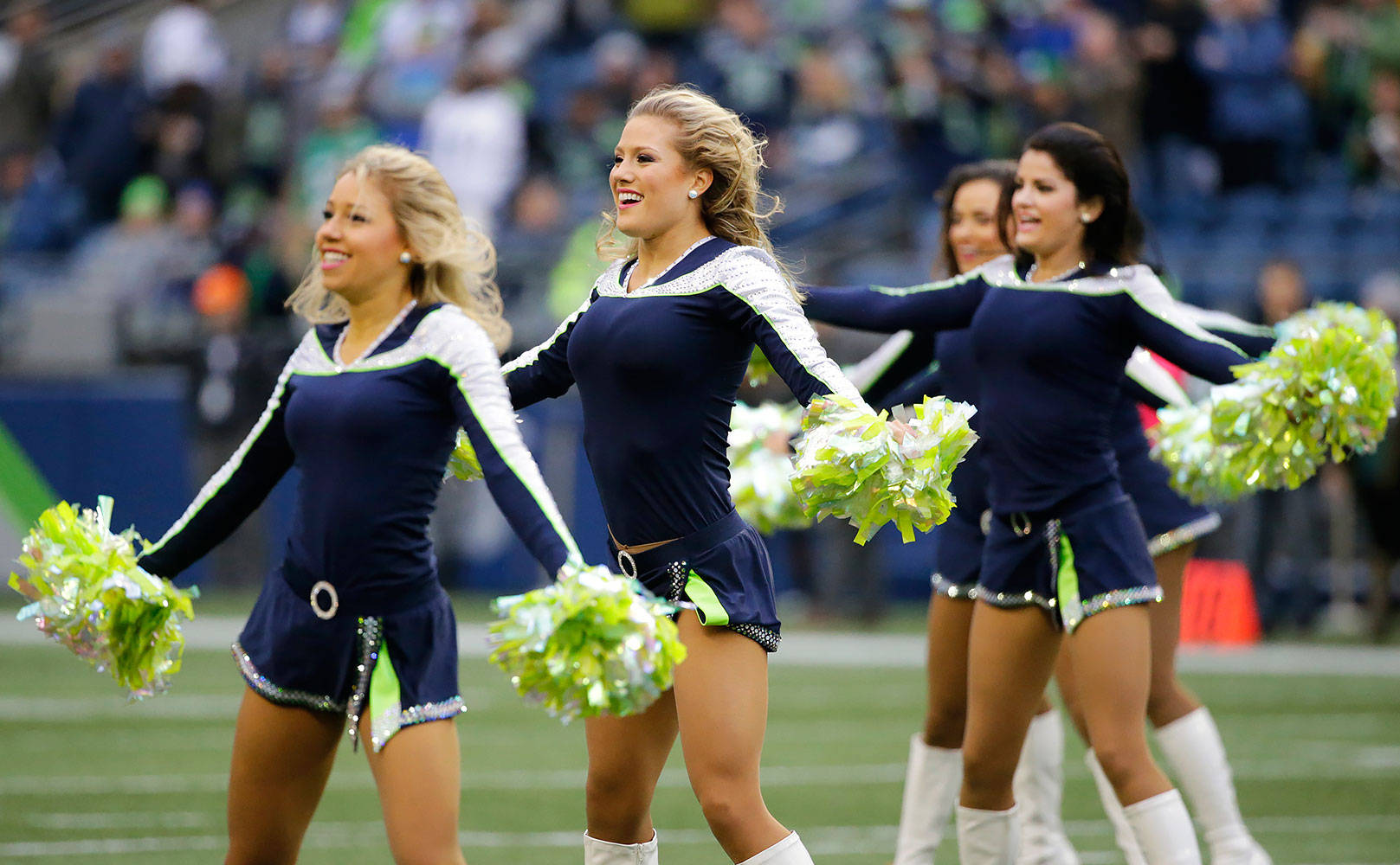 Seattle Seahawks Cheerleader Wallpaper