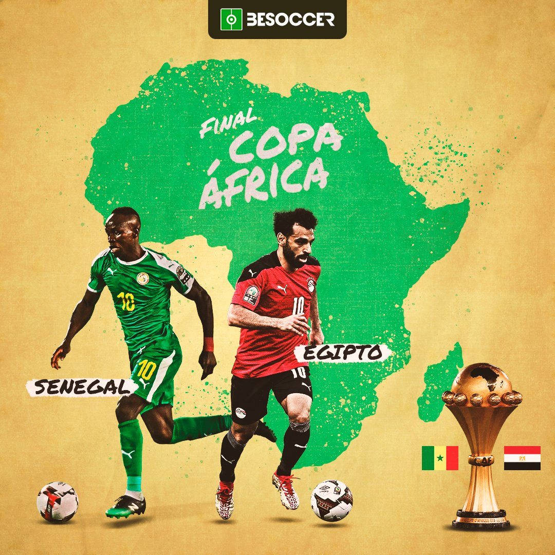 Senegal Football Team Against Egypt Wallpaper
