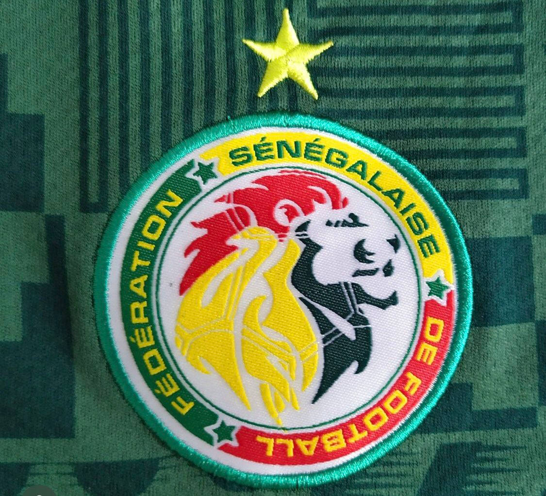 Senegal National Football Team Jersey Patch Wallpaper