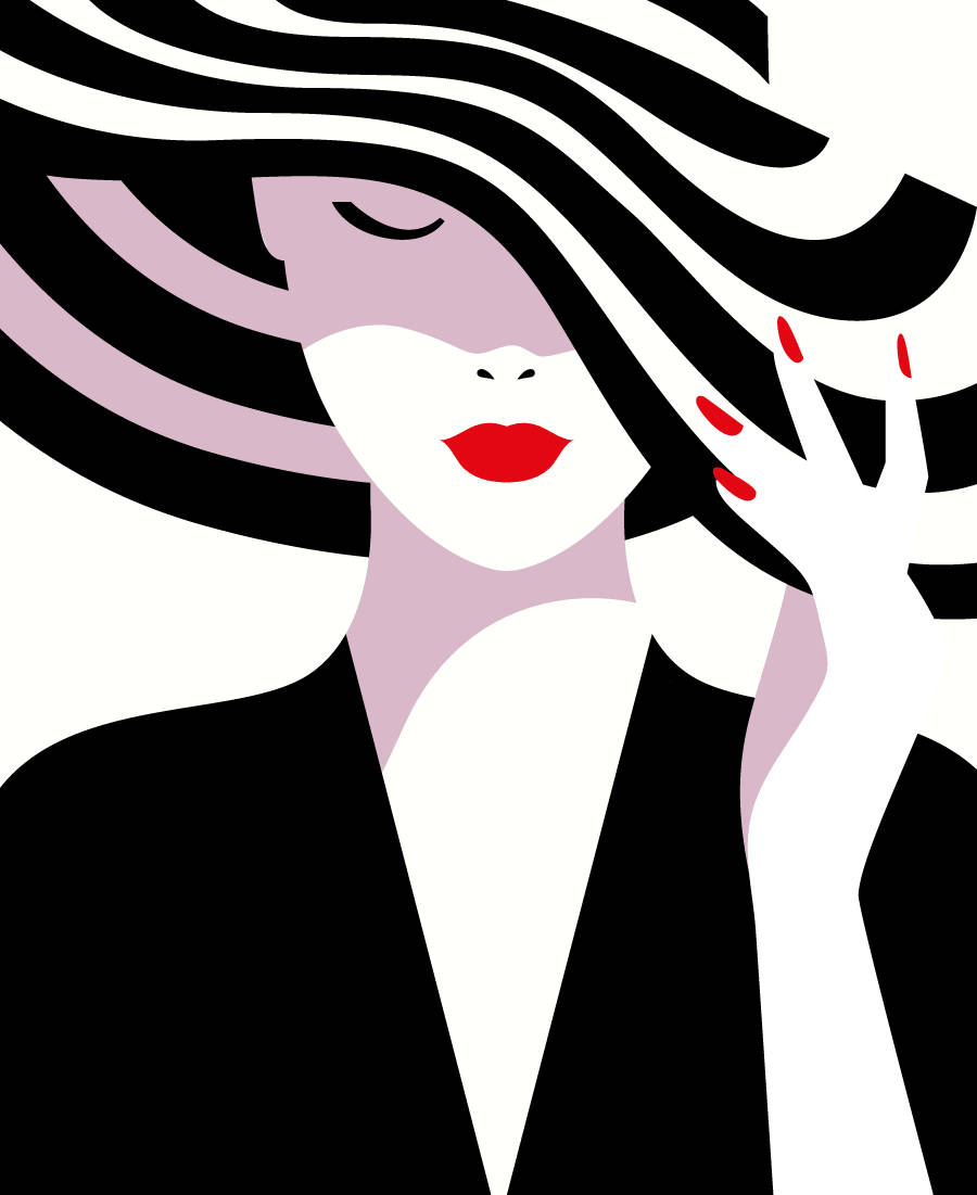 Sephora Lady Art Wallpaper