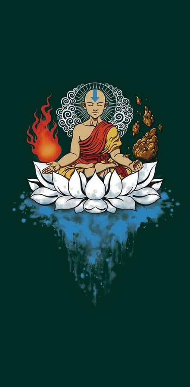 Serenity In Spiritual Meditation Wallpaper