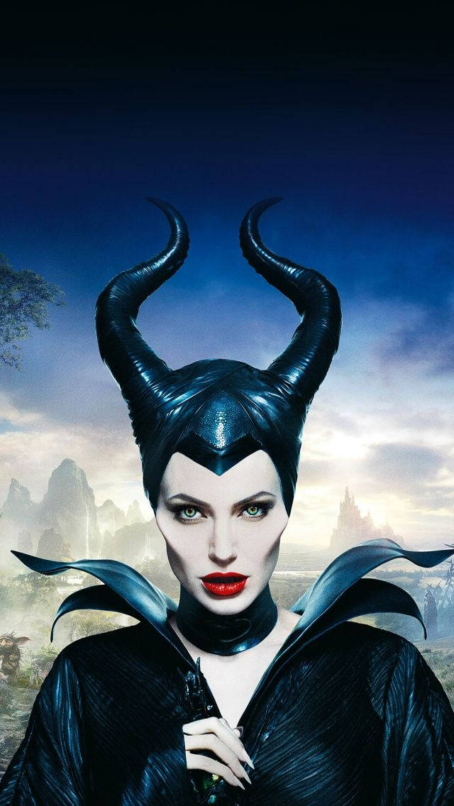 Serious Maleficent Portrait Wallpaper