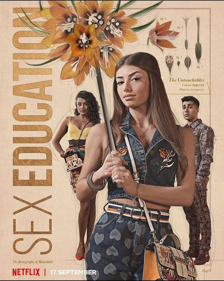 Sex Education Ruby Olivia And Anwar Wallpaper