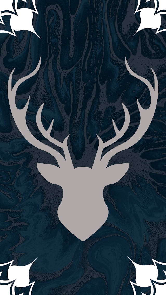 Shadow And Bone Deer Antlers Wallpaper