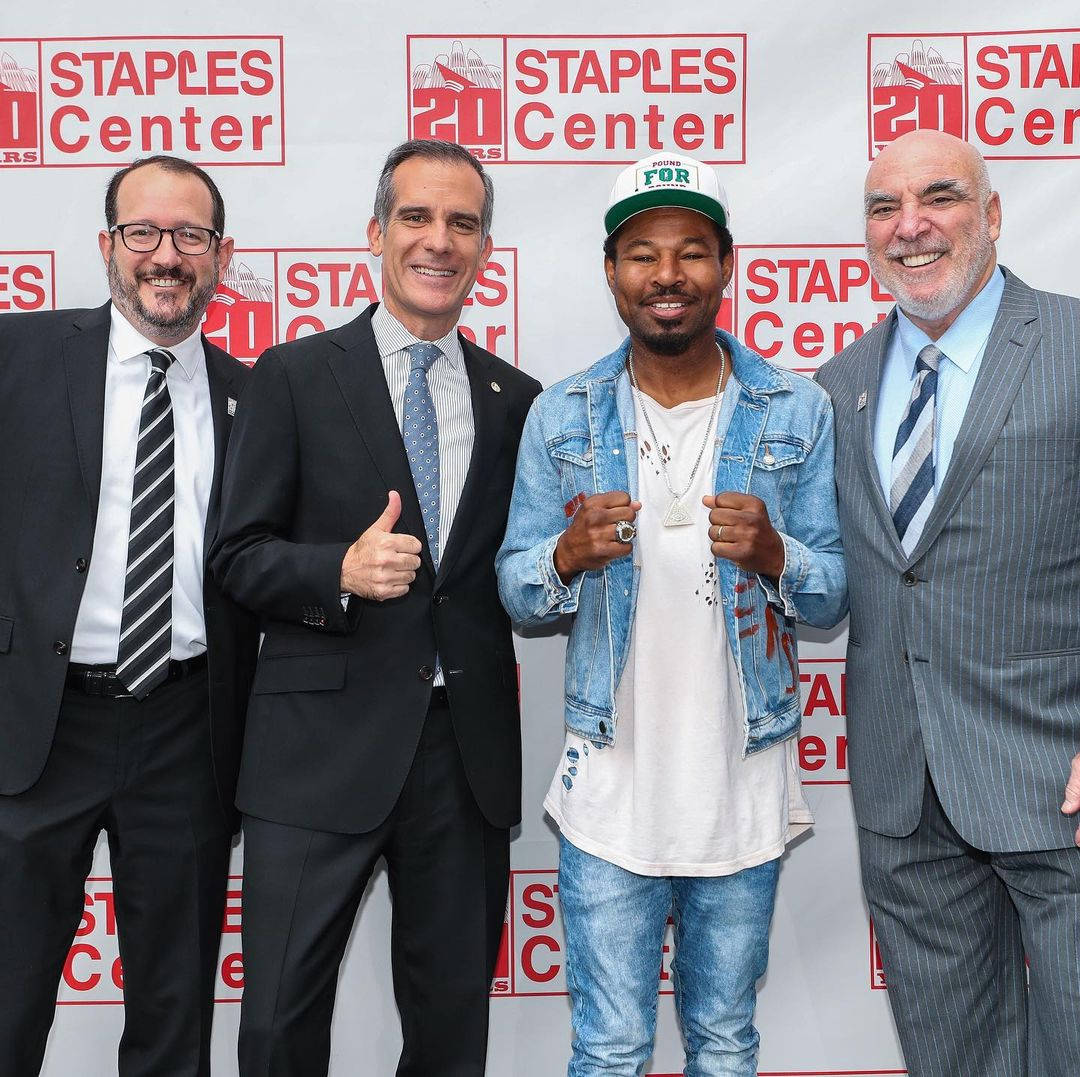 Shane Mosley On The Red Carpet Wallpaper