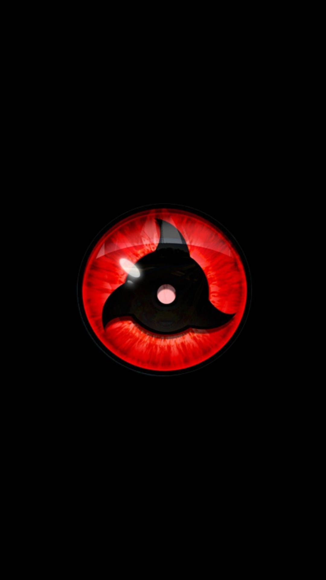 Sharingan Eye In Live Action Wallpaper WallpapersOK